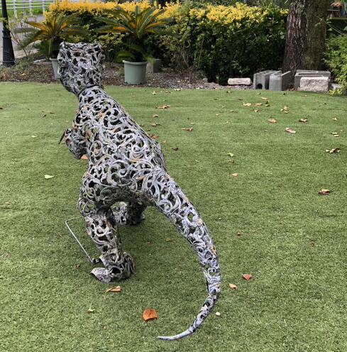 楽天市場】NEWアイアン ティラノサウルス恐竜置物/恐竜パーク/オブジェ