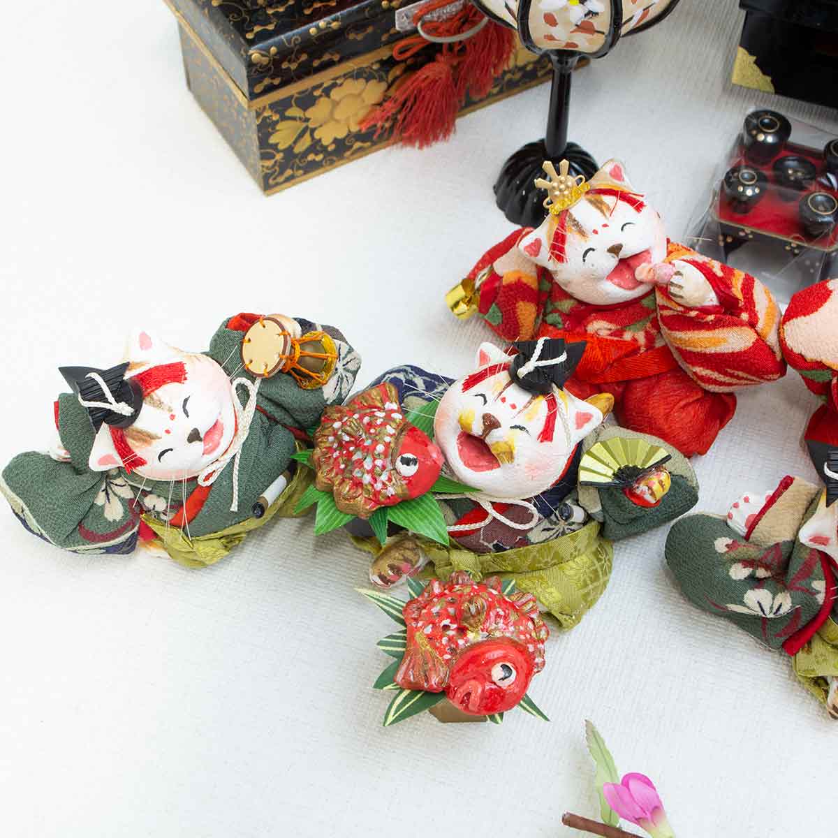 楽天市場】お雛様 石渡いくよ作 ひな人形十人揃い 送料無料 : 四季彩堂