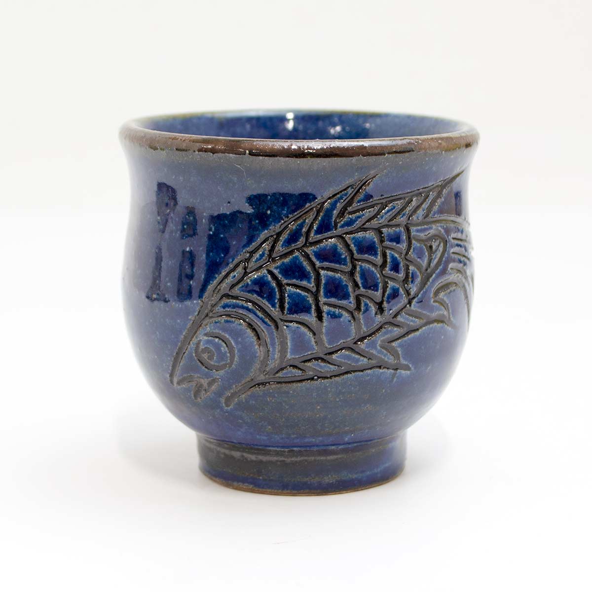 楽天市場】金城吉彦作 読谷壷屋焼 湯呑 小 全9柄(2-1) 沖縄 魚紋 海老