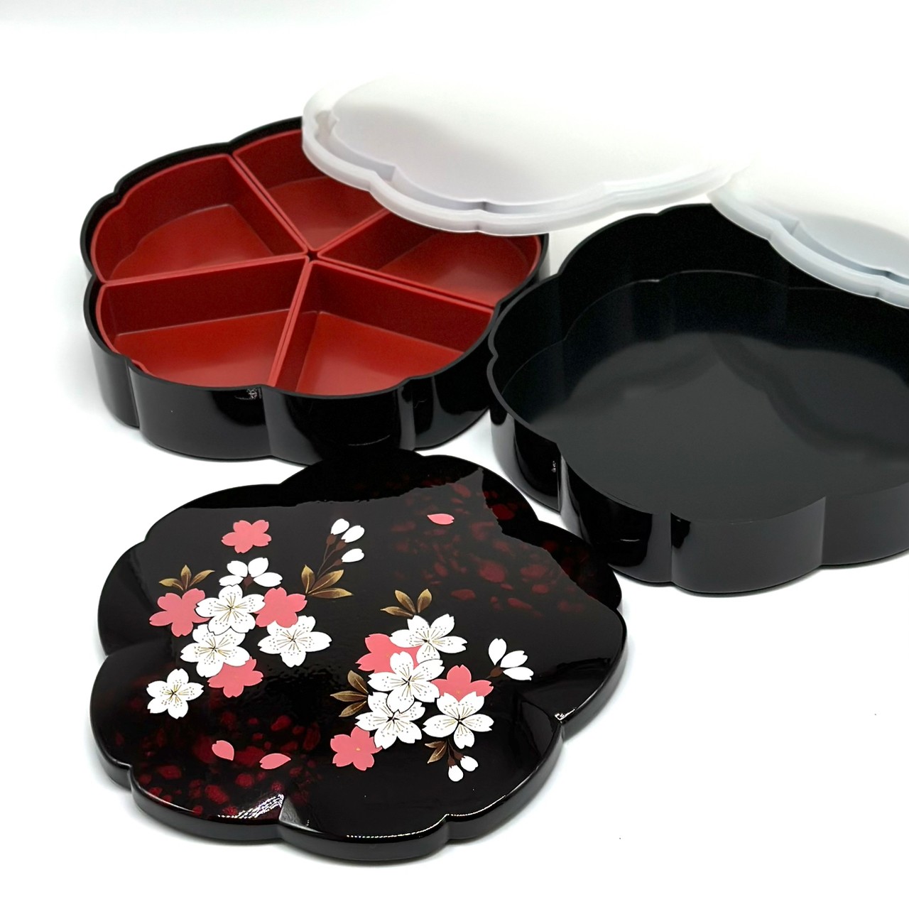 楽天市場】【LINEお友達登録で5%OFF】 重箱 オードブル 二段 桜型 別甲