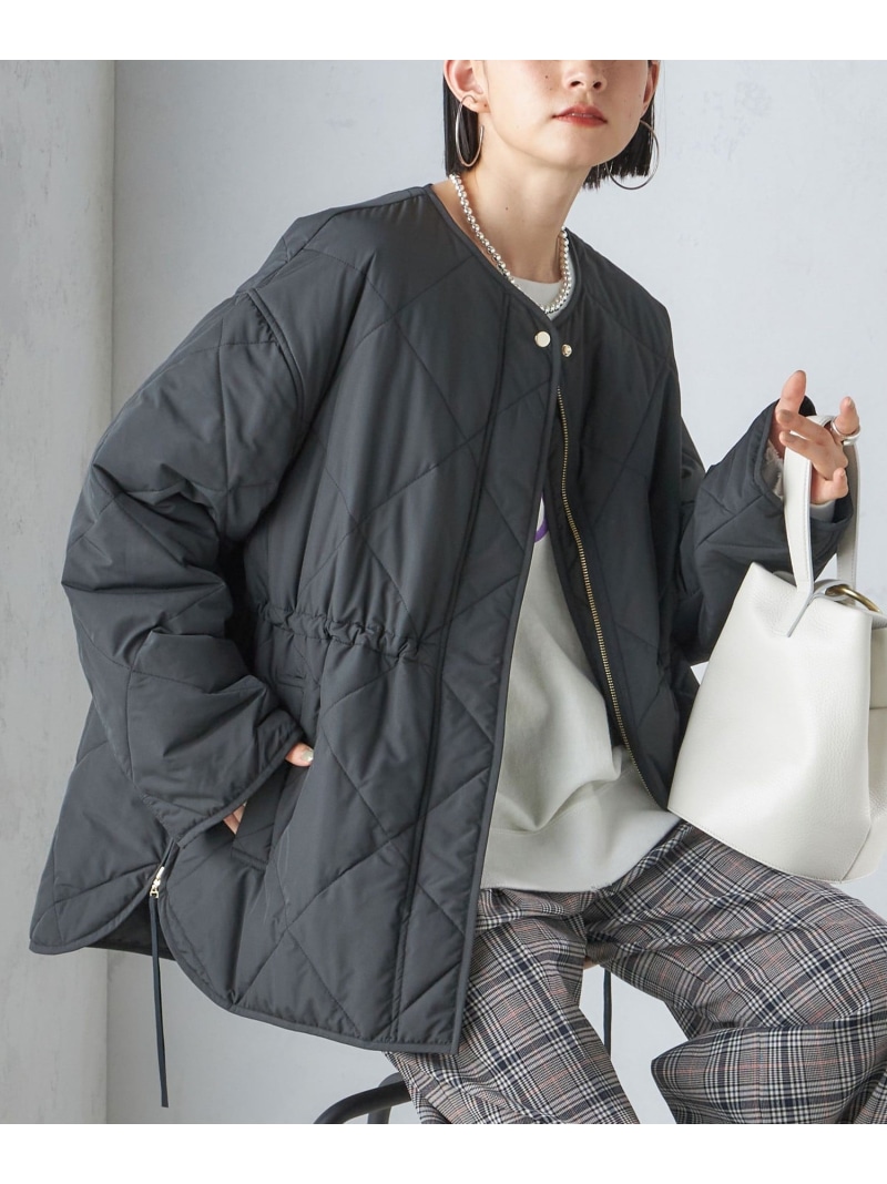 楽天市場】＜手洗い可能＞キルティング サイドジップ ブルゾン SHIPS