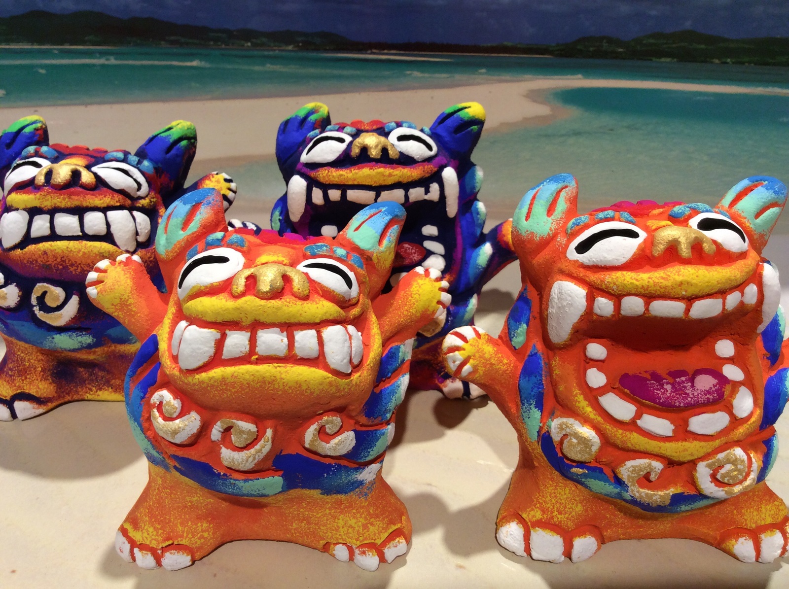 楽天市場】【シーサー】米子焼☆ホッパー2(2色)☆置物・人気・土産