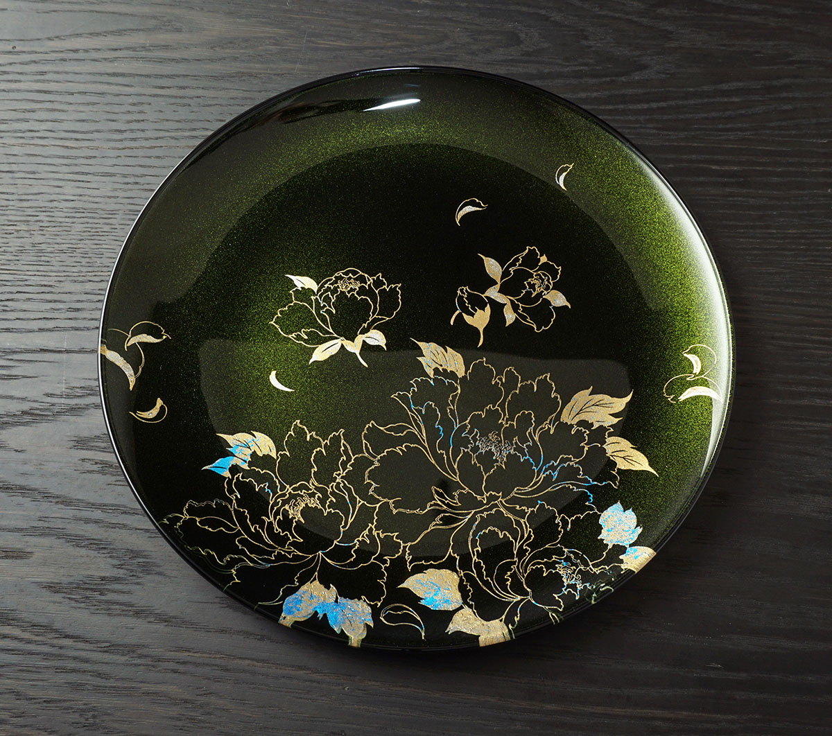 楽天市場】【ポイント20倍】 蒔絵 MAKIE 梨地 牡丹 ぼたん フラット