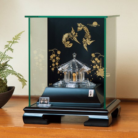 楽天市場】伝統工芸士 田中佑幸 『 夢殿 』甲州水晶 貴石 細工 銀製金