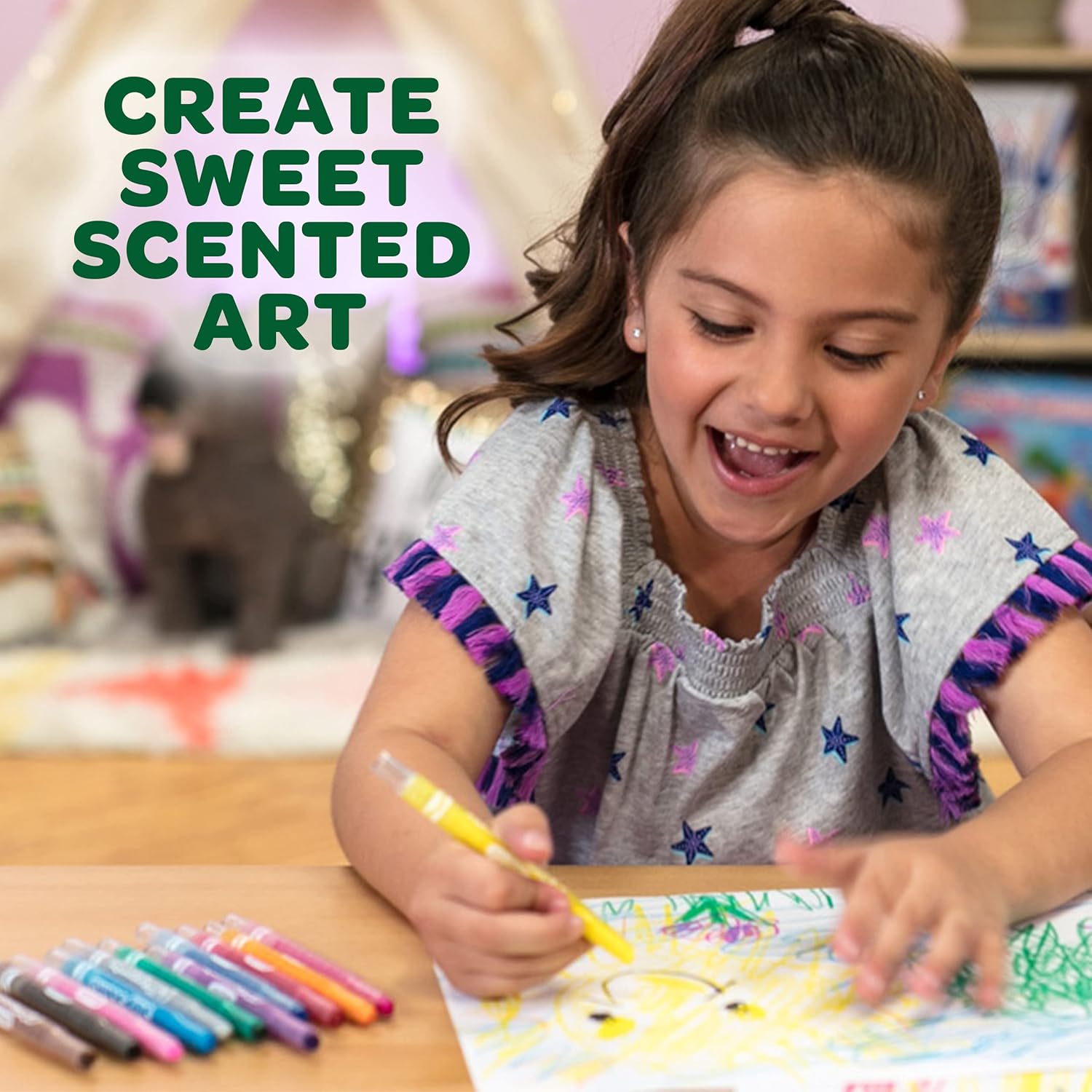 クレヨラ アメリカ 海外輸入 知育玩具 CRAYOLA Silly Scents Colouring