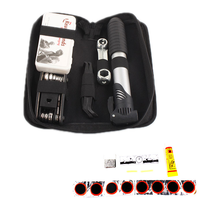 楽天市場】パンク修理キット 自転車 小型携行 工具 マルチ ツール