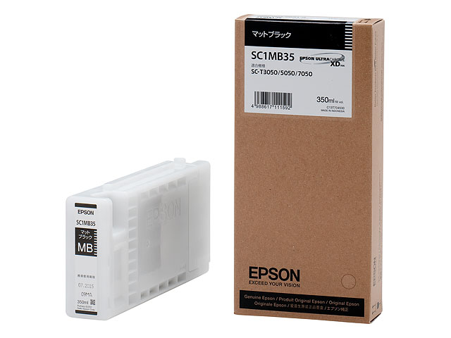 楽天市場】EPSON純正インク SC1MB35(350ml) ﾏｯﾄﾌﾞﾗｯｸ : JBS ショッピング