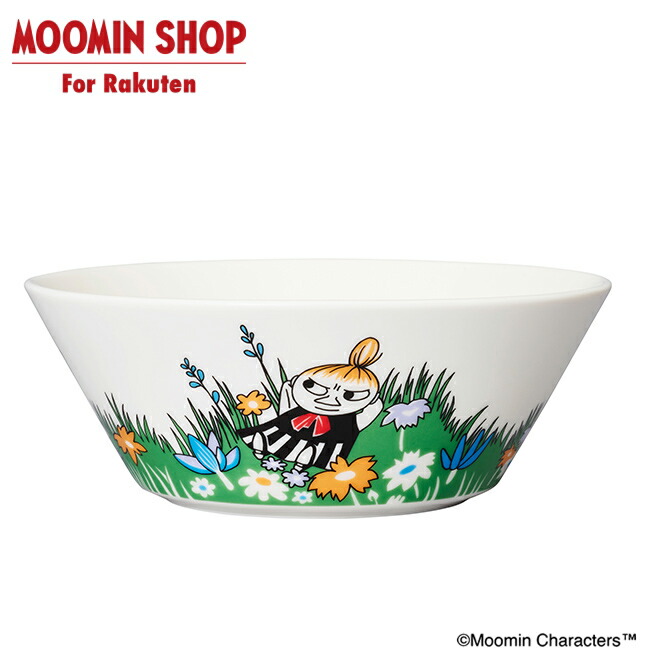 楽天市場】ムーミン ボウル15cm ちびのミイ（メドウ） ARABIA アラビア
