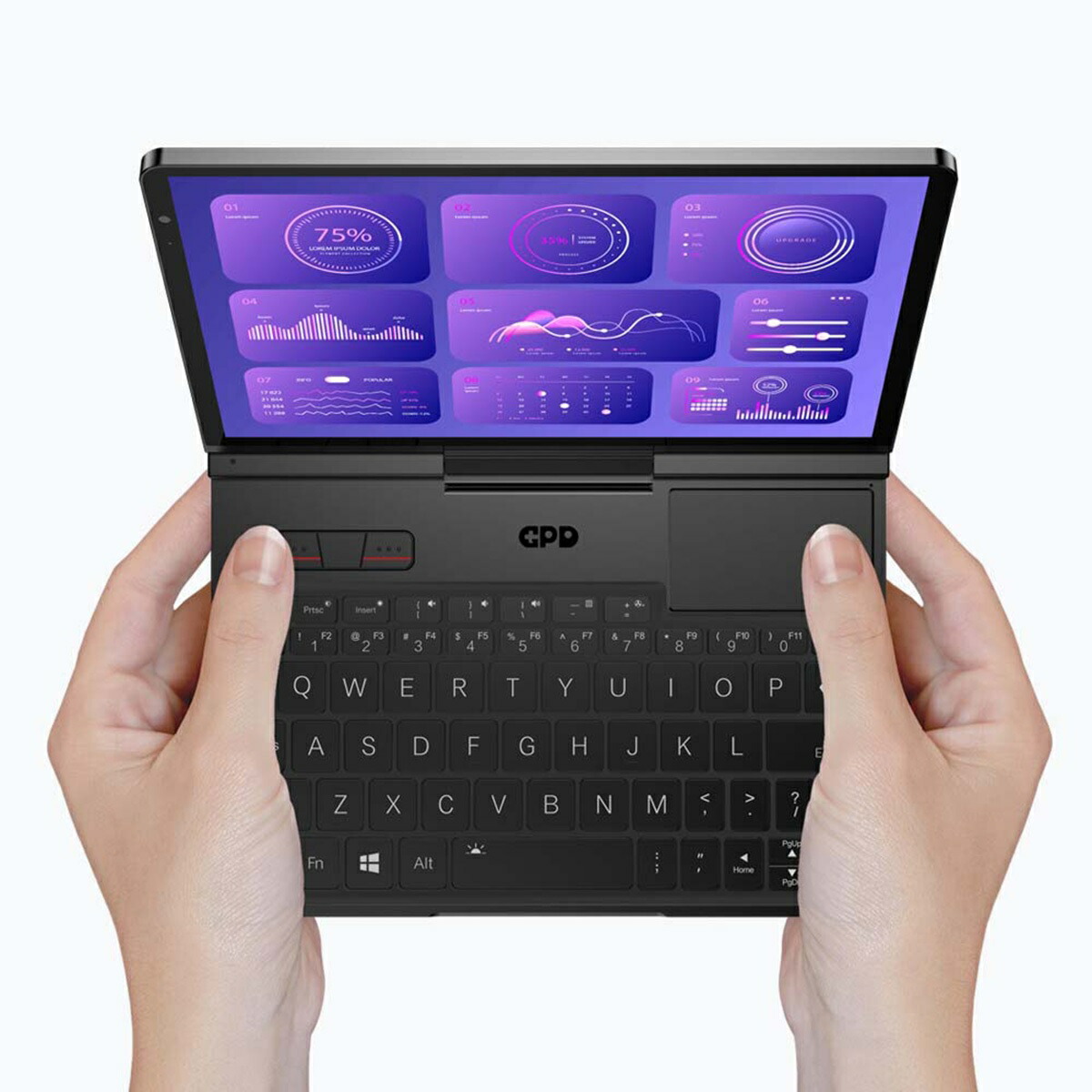 楽天市場】モバイルノート GPD Pocket 4 (AI 9 365) 32GB/2TB [8.8型