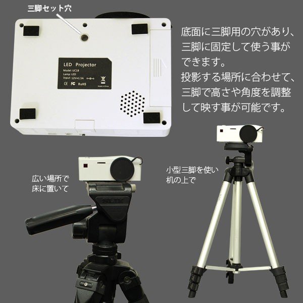 楽天市場】半額&200円OFF≪8(日)23:59迄≫ プロジェクター 小型