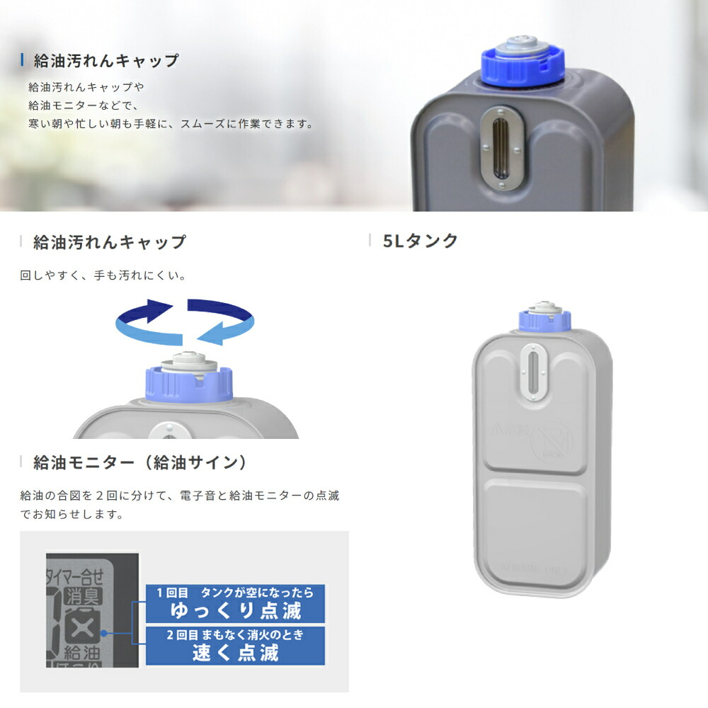 楽天市場】2023年モデル ダイニチ 消臭 石油ファンヒーター 石油