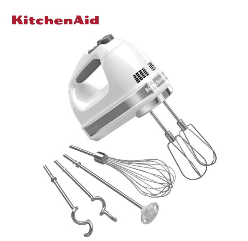楽天市場】キッチンエイド ハンドミキサー 泡立て器 ホワイト