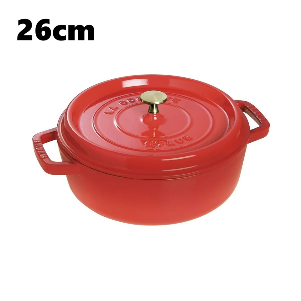 楽天市場】staub シャローラウンド ココット 26cmの通販