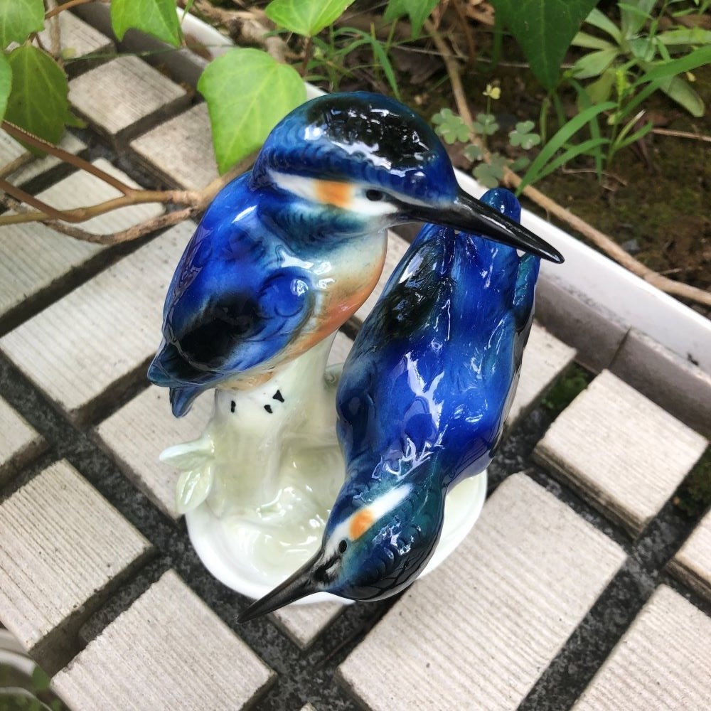 楽天市場】カワセミ 置物 オブジェ ワーグナー＆アペル 老舗メーカー