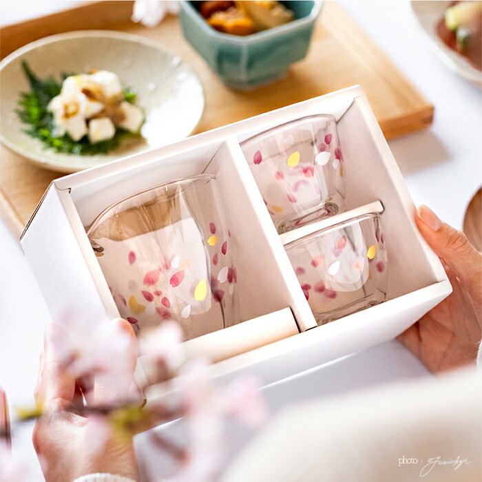 楽天市場】日本酒 グラス ギフトセット 可愛い 【 HARUIRO 冷酒 酒器