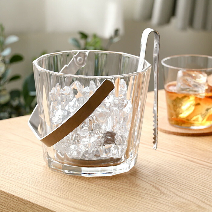 楽天市場】アイスペール アデリア ガラス 【 エスキナ アイスペール