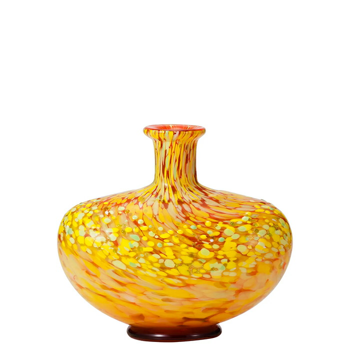 楽天市場】送料無料 【 十和田 紅葉 花器（中）】花瓶 インテリア