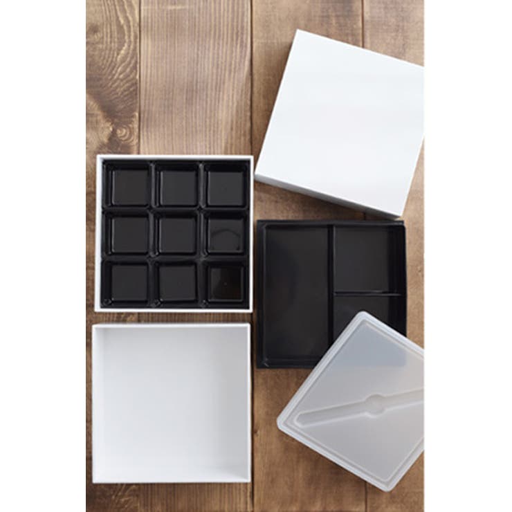 楽天市場】EAST table 重箱 和モダンオードブル スクエア 3段重 18cm