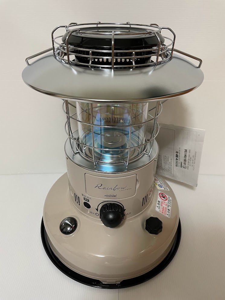 楽天市場】【新品未開封品】トヨトミ レインボーランタン ストーブ KRL