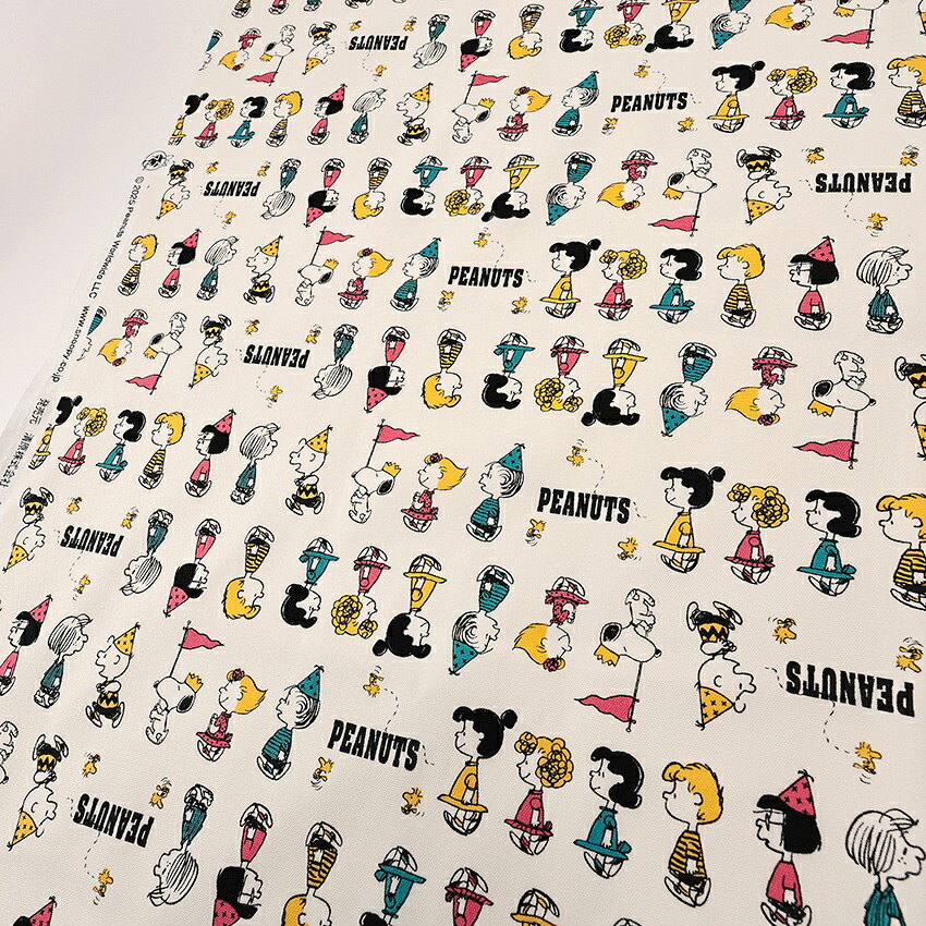 楽天市場】ピーナッツ スヌーピー パレード オックス 50cm単位 | 切