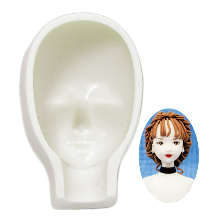 楽天市場】粘土 型 人形顔型 顔型M 602 : 手芸材料の通信販売