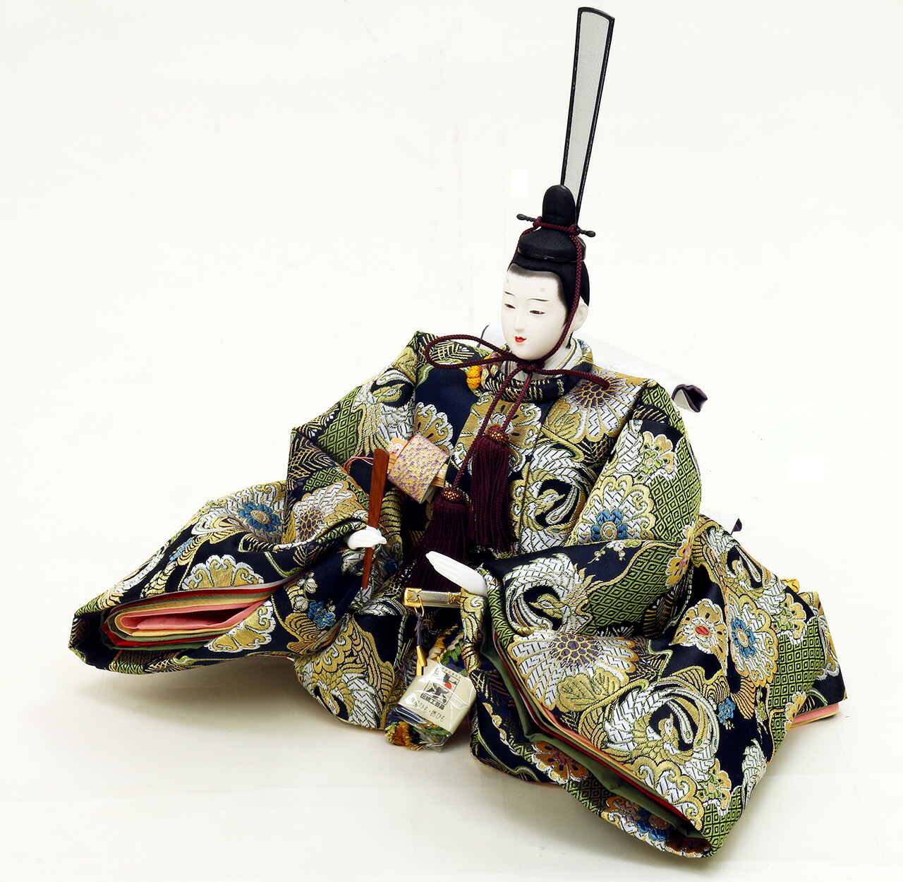 お子様晴れ着付】ひな祭り用雛人形 5体セット