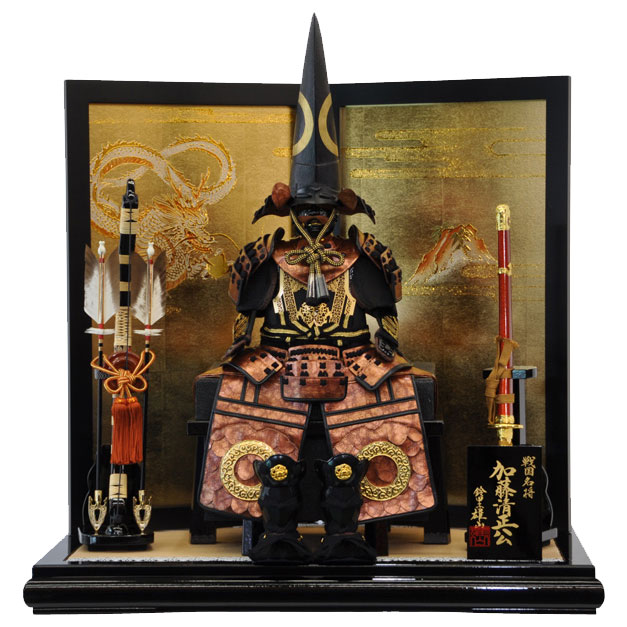 楽天市場】五月人形 5月人形 鎧 鎧兜 年 手作り 初節句 加藤清正 送料
