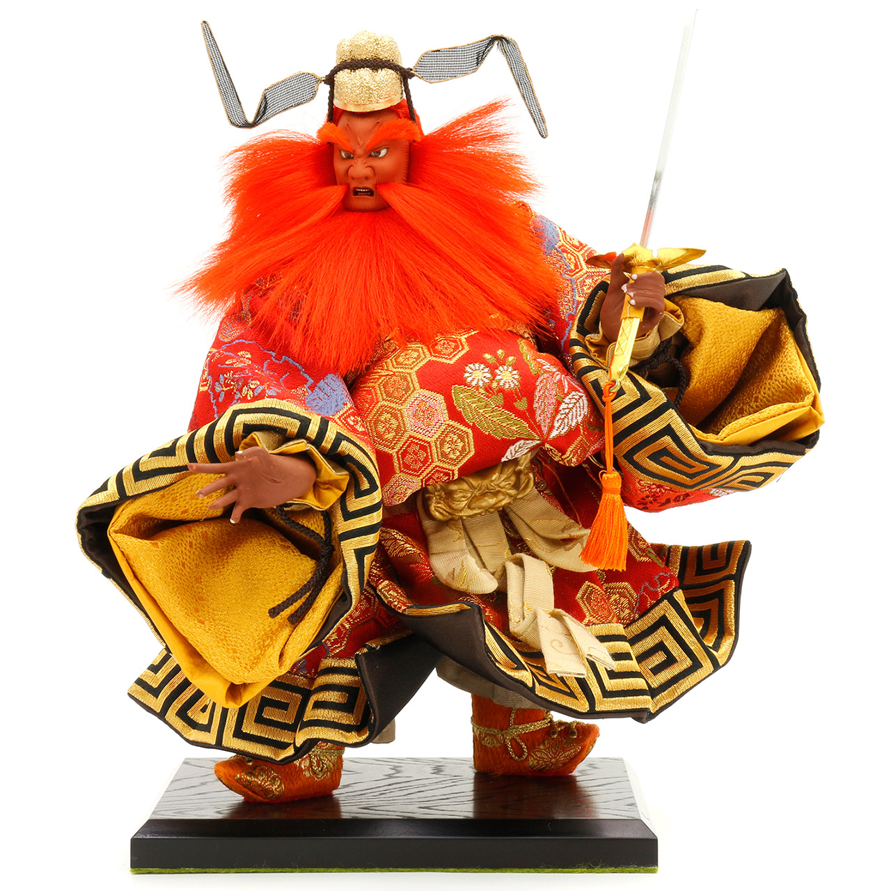 ケースに傷あり】五月人形 鍾馗 龍豊作 ケースに傷あり】五月人形 鍾馗