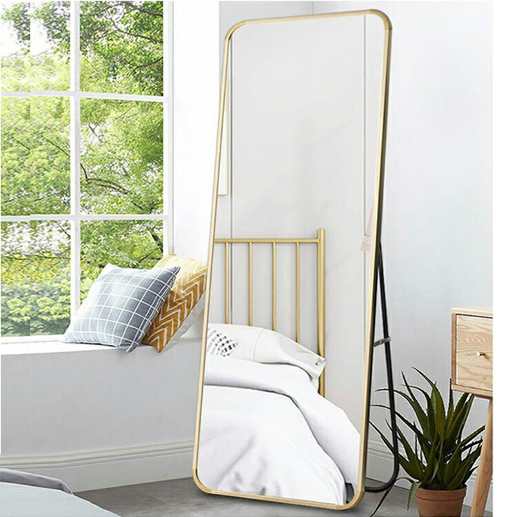 楽天市場】レビュー特典あり 鏡 スタンドミラー 全身 姿見鏡 全身鏡 角