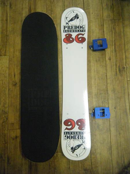 楽天市場】超レア 最強SLOT TRUCKS搭載 PREDOG SNOWSKATE SET86 Wide
