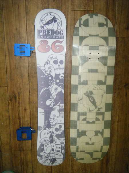 楽天市場】超レア 最強SLOT TRUCKS搭載 PREDOG SNOWSKATE SET86 Wide