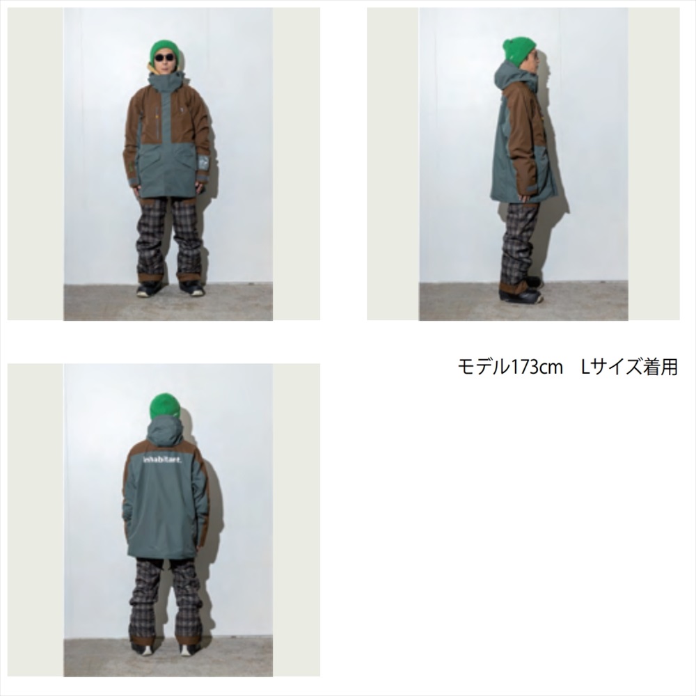 楽天市場】30%offINH FULL-ZIP JACKET ISM23OT56 INHABITANT SNOWWEAR