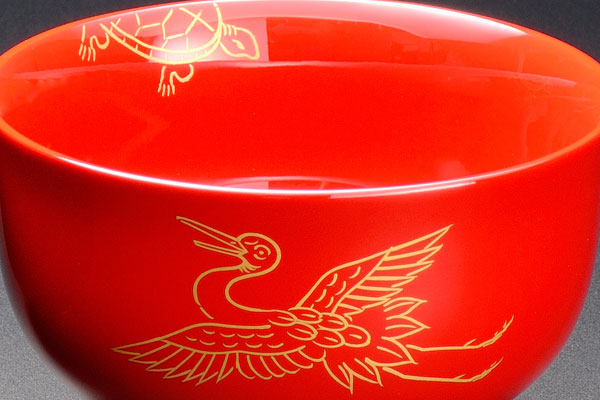 楽天市場】【敬老の日】名入れ・鶴亀夫婦汁椀 化粧箱入☆【送料無料