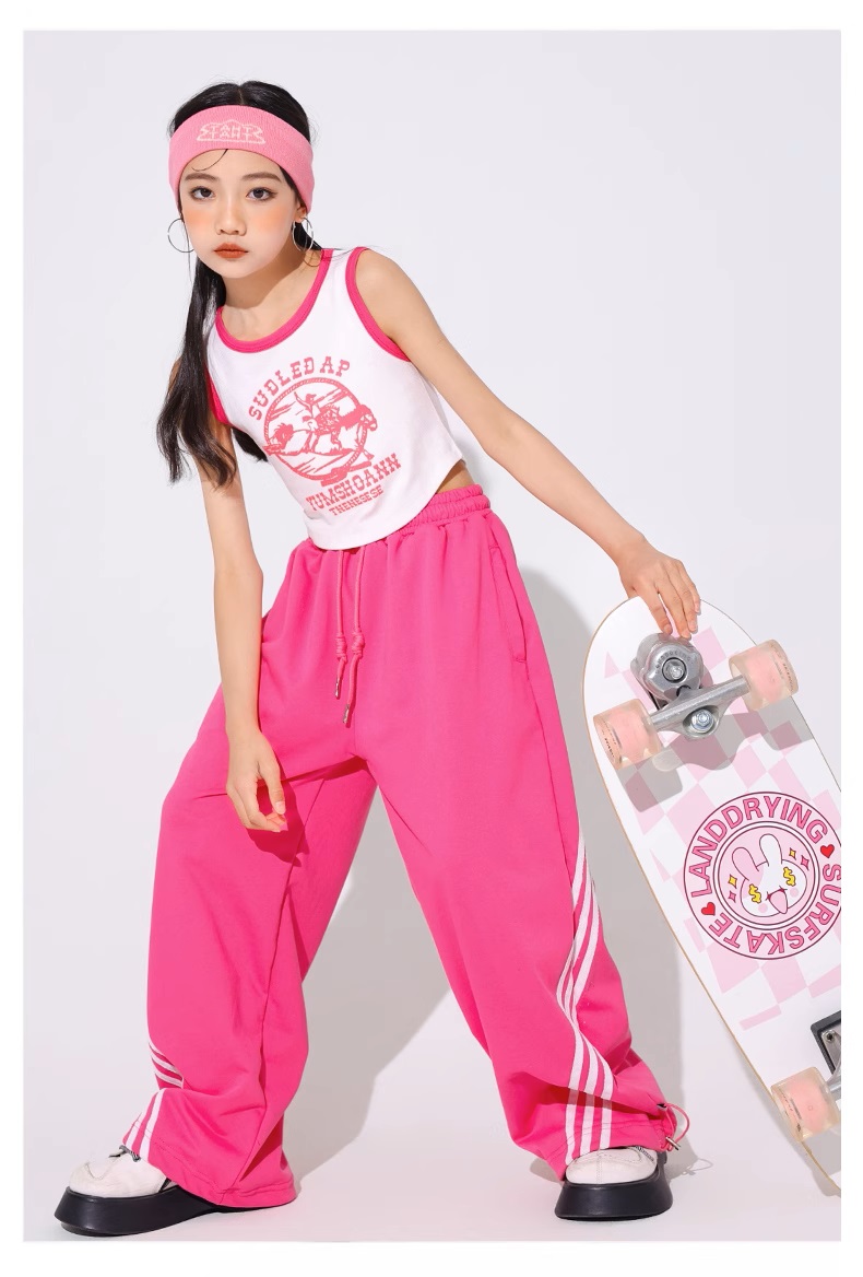 楽天市場】ダンス衣装 ラインパンツ ヒップホップ キッズダンス衣装