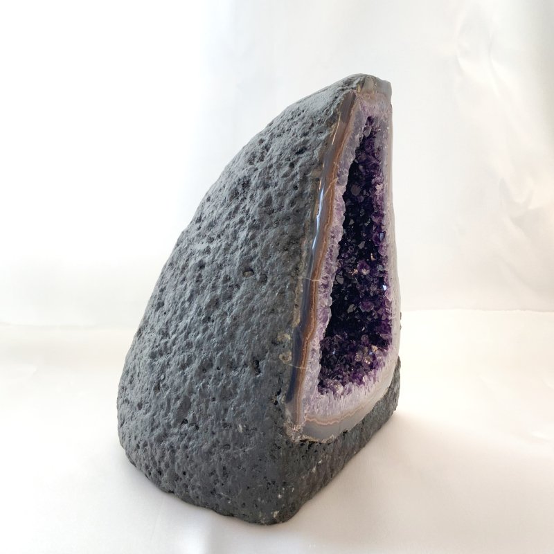 楽天市場】アメシスト ドーム ブラジル産 | 晶洞 geode アメジスト