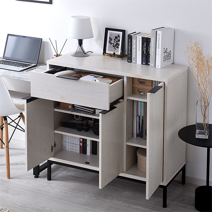 楽天市場】☆スーパーセール 10％OFF☆キャビネット 幅90cm 90幅 北欧