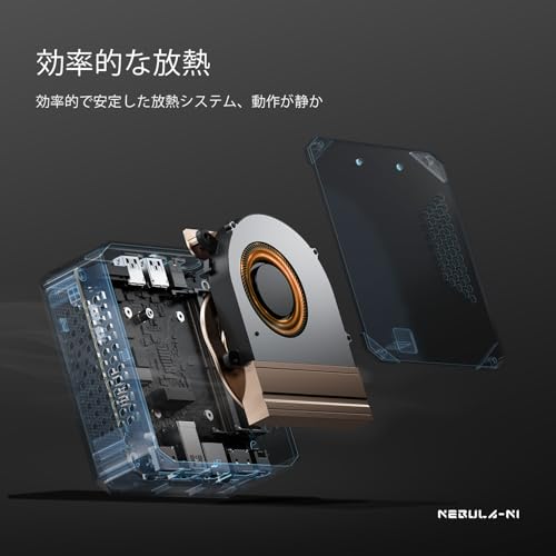 楽天市場】ORIGIMAGIC N1 ミニ PC、AMD Ryzen 7 5825U (8C/16T、最大
