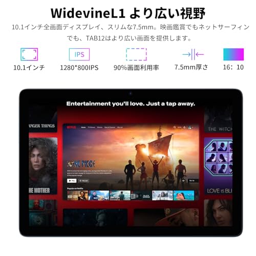 楽天市場】PRITOM TAB12 タブレット 10インチ Wi-Fiモデル 12GB（6+6GB