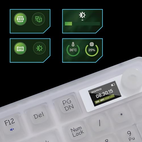 楽天市場】OUSEITECH X EWEADN V99 ゲーミングキーボード 透明