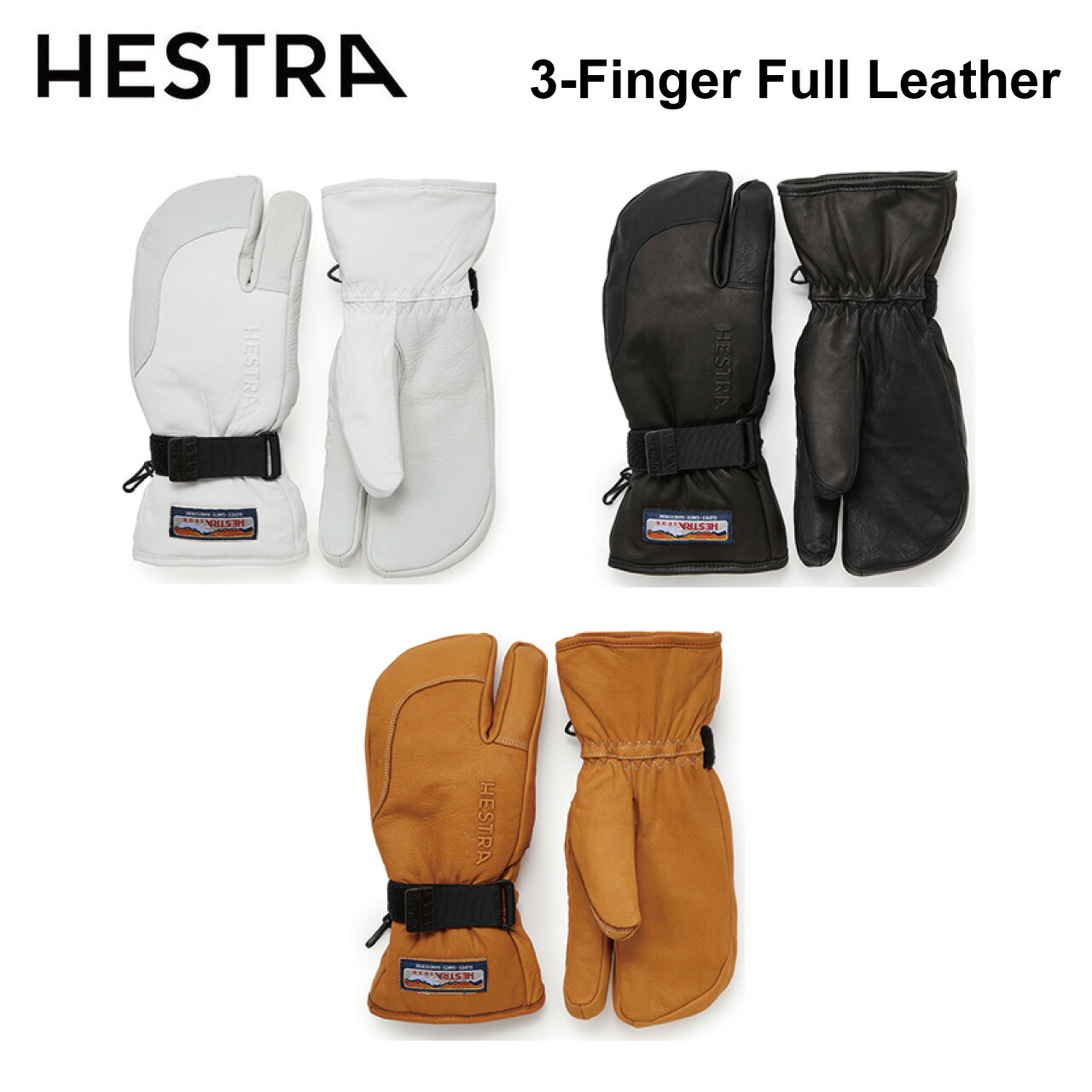 楽天市場】25-26 HESTRA ヘストラ 3-Finger Full Leather スキー