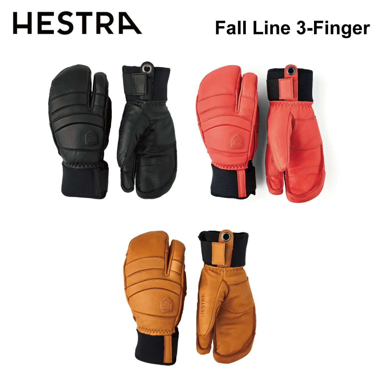 楽天市場】25-26 HESTRA ヘストラ Fall Line 3-Finger スキーグローブ