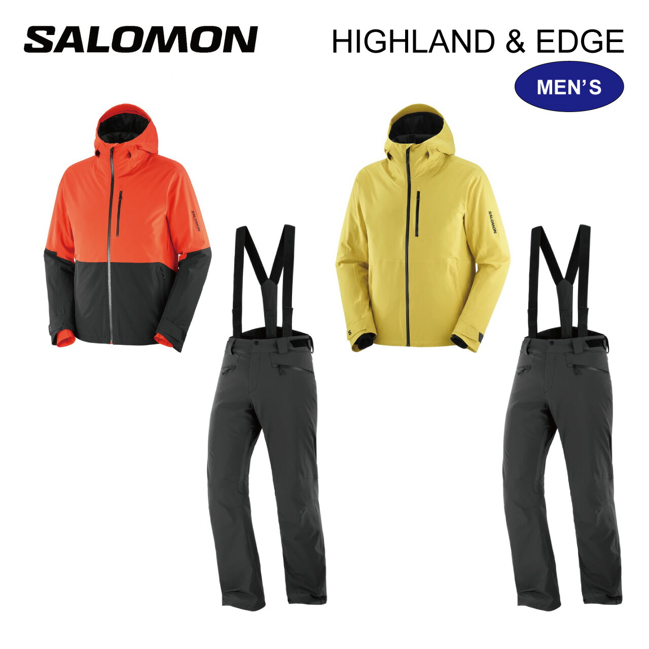 楽天市場】SALOMON（上下セット・つなぎ｜メンズウェア）：スキー用