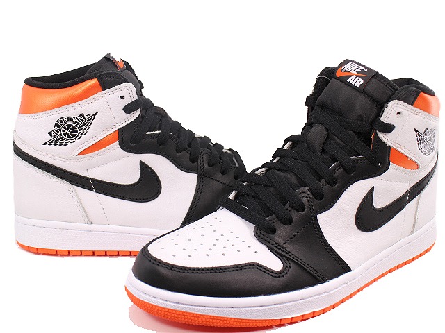 楽天市場】NIKE AIR JORDAN 1 RETRO HIGH OG WHITE/BLACK-ELECTRO