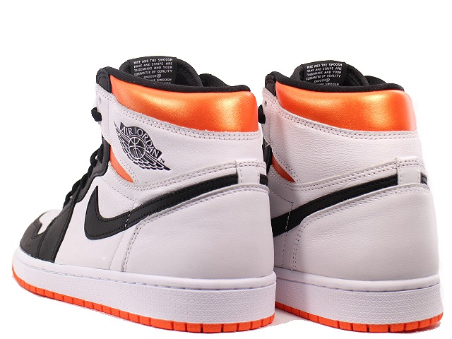 楽天市場】NIKE AIR JORDAN 1 RETRO HIGH OG WHITE/BLACK-ELECTRO