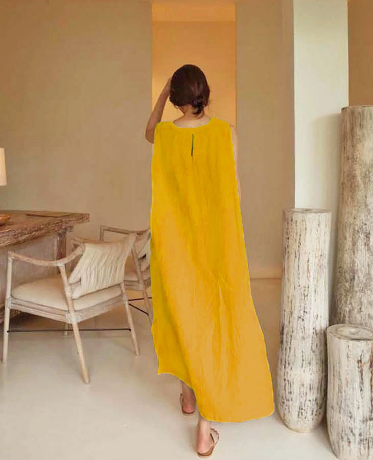 楽天市場】【スーパーセール 半額】即納 ワンピース リネンワンピース