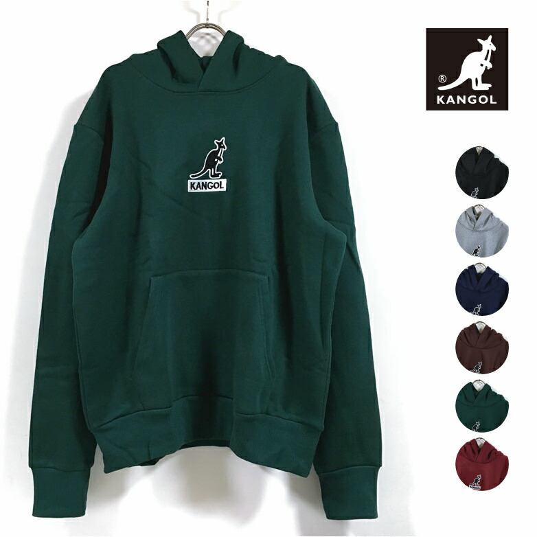 楽天市場】KANGOL カンゴール CLASSIC LOGO EMBROIDERY HOODY パーカー