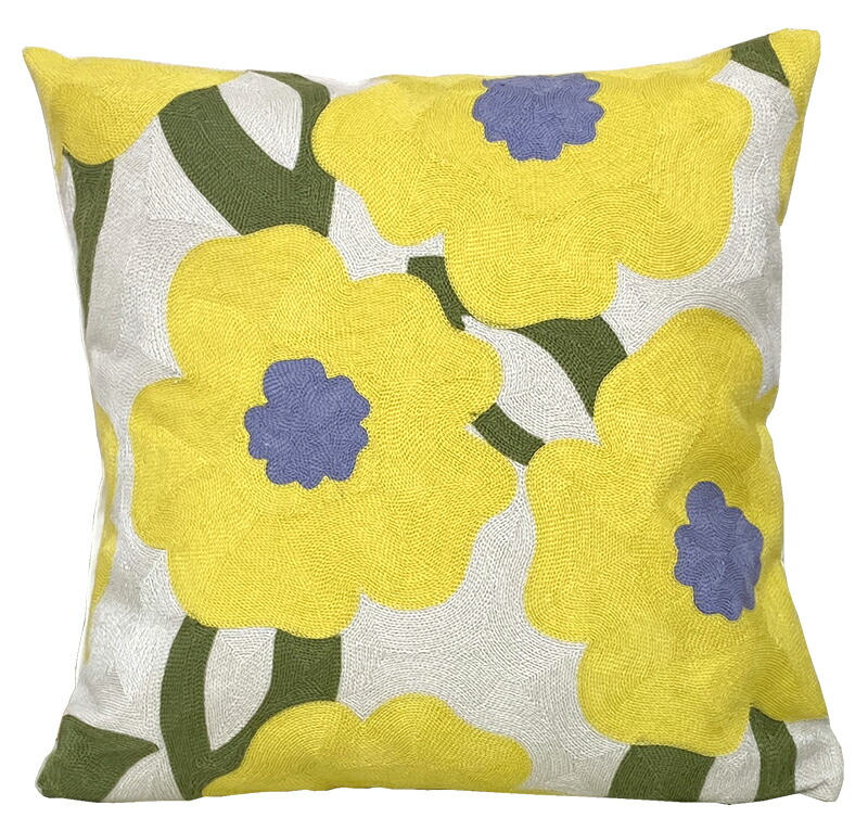 楽天市場】クッションカバー シビラ クッションカバー 45×45cm 刺繍