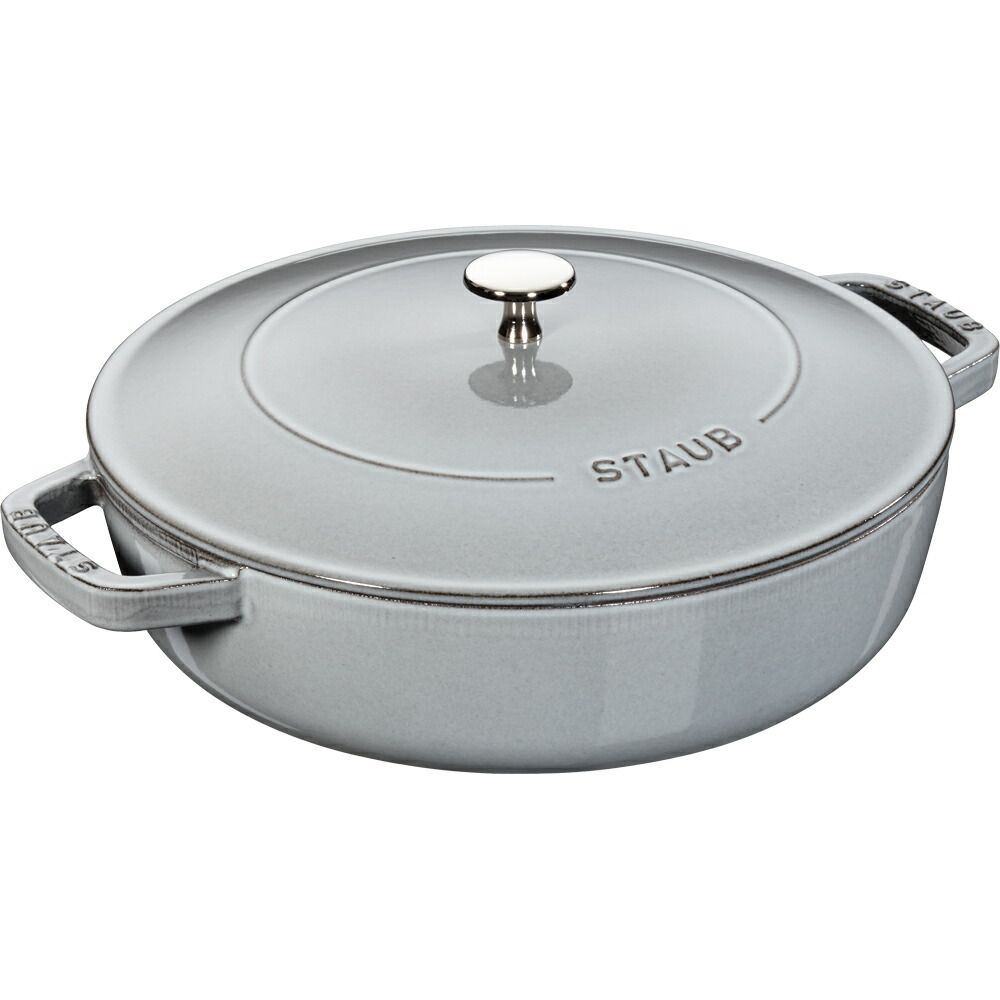 楽天市場】staub ストウブ ブレイザー・ソテーパン 26cm ブラック