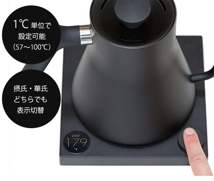 楽天市場】【2500円OFFクーポン】FELLOW Stagg EKG 温度計付き電気