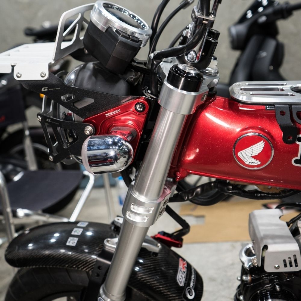 楽天市場】REVOLUTION ホンダ ダックス125/GROM用 フォークブリッジ